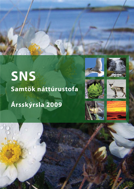 Samtök Náttúrustofa Ársskýrsla 2009