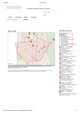 Parish Finder