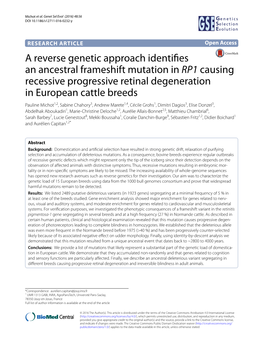 Downloaded at Were Examined by Indirect Ophthalmoscopy (Heine Genome.Ucsc.Edu, Accession 21/10/2015)