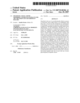 (12) Patent Application Publication (10) Pub. No.: US 2007/014818.6 A1 Ketzis (43) Pub