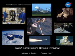 NASA Earth Science Division Overview