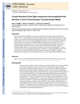 NIH Public Access Author Manuscript J Mol Biol