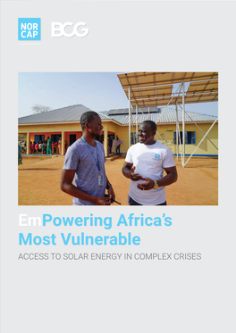 Empowering Africa's Most Vulnerable