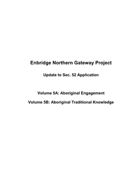 Enbridge Northern Gateway Project