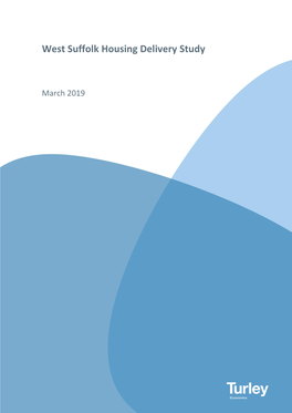 West Suffolk Housing Delivery Study (March 2019