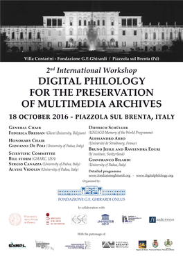 Filologia Digitale