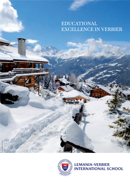 EDUCATIONAL EXCELLENCE in VERBIER © VERBIER St-Bernard YG