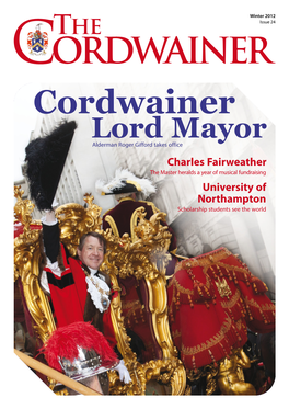 Cordwainer Lord Mayor Charles Fairweather