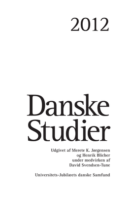 Danske Studier 2012, 107
