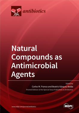 Natural Compounds As Antimicrobial Agents