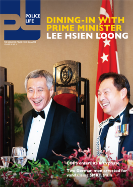 Dining-In with Prime Minister Lee Hsien Loong