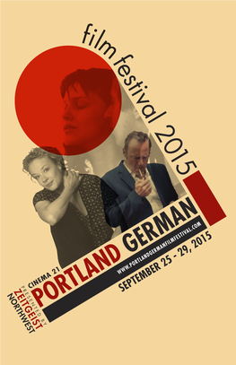 Portland German Film Festival Guide 2015