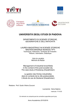 Università Degli Studi Di Padova