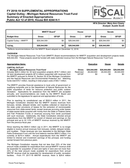 Analysis As Enacted (8/2/2019)