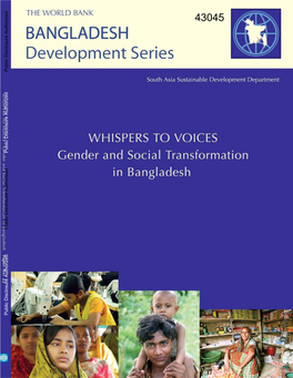 Whispers to Voices: Gender and Social Transformation in Bangladesh (March 2008)