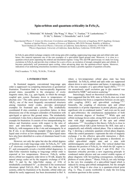 Spin-Orbiton and Quantum Criticality in Fesc2s4