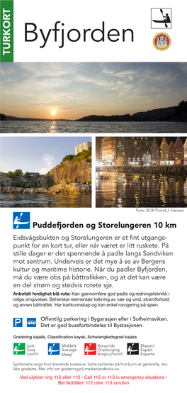 Turkort Padling Puddefjorden Og Storelungeren.Indd