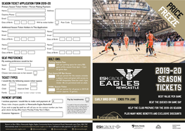 Season Tickets 2019-20 Brochure (Compressed for Email)