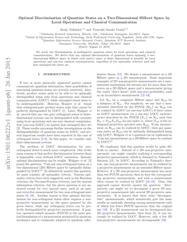 Optimal Discrimination of Quantum States on a Two-Dimensional Hilbert