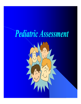 Pediatric Assessment High Stress Situation L Child