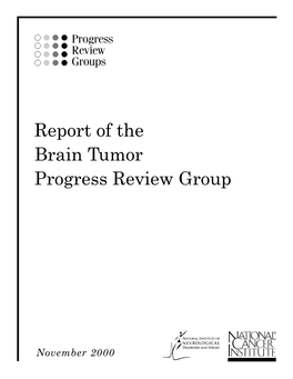 Report of the Brain Tumor Progress Review Group
