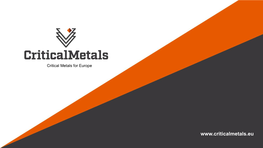 European Union & Critical Metals