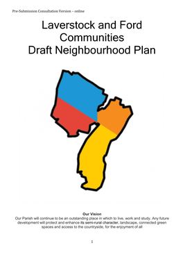 Laverstock and Ford Communities Draft Neighbourhood Plan