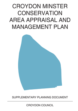 Croydon Minster Conservation Area Appraisal and Management Plan