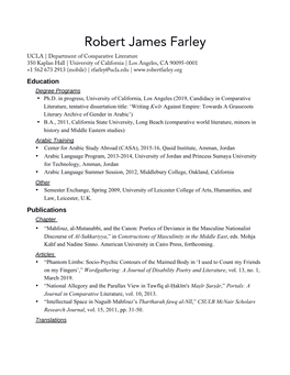 Robert James Farley