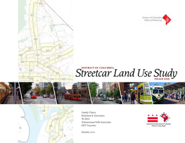 Streetcar Land Use Study