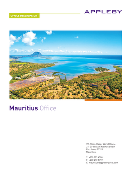 Mauritius Office