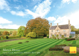 Manor House Upton Lovell, Warminster, Wiltshire, BA12 0JW