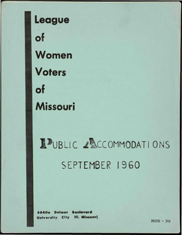 League of Women Voters of Missouri