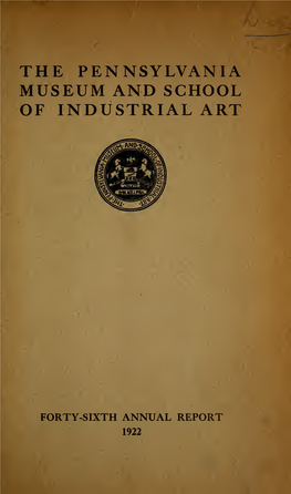 Annual Report, 1922