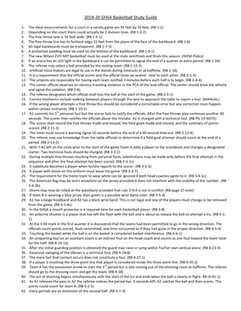 2019-20 GHSA Basketball Study Guide