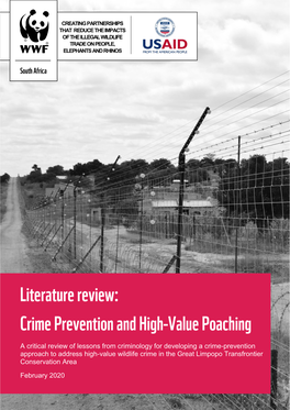 A Critical Review of Lessons from Criminology for Developing a Crime