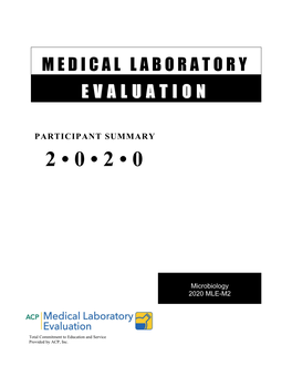 Microbiology 2020 MLE-M2