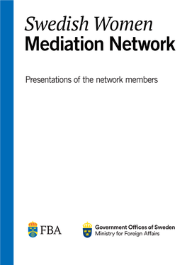 Swedish Women Mediation Network