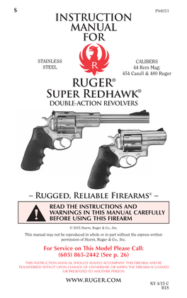 Super Redhawk Rev