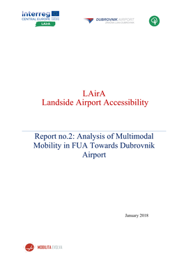 Analysis of the Multimodal Mobility System in the Dubrovnik Airport