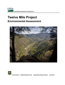 Twelve Mile Project Environmental Assessment