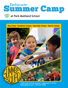 2021 Summer Camp Catalog