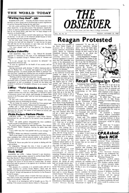 Reagan Protested