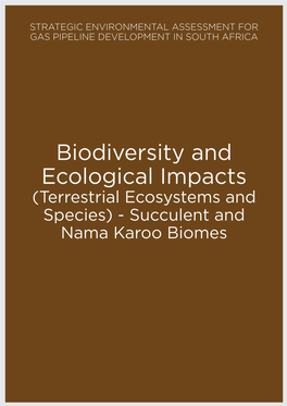 Biodiversity and Ecological Impacts: Landscape Processes, Ecosystems and Species