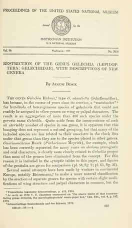 Proceedings of the United States National Museum