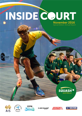 November 2016 Special Edition: Annual Report Squash Infographic Layout 1 07/04/2016 09:07 Page 1