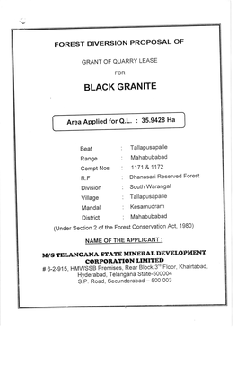 Black Granite