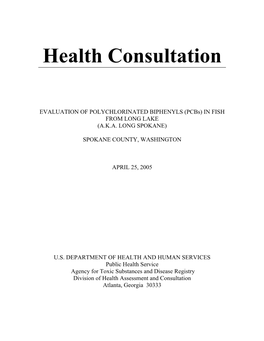 Health Consultation