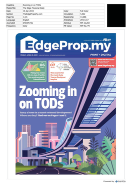 Headline Zooming in on Tods Mediatitle the Edge Financial