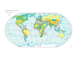 Political Map of the World, January 2011